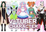 design vtuber model live2d for streaming
